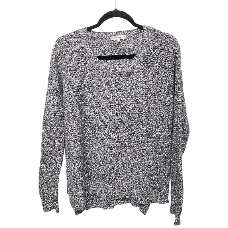 Sweater By Madewell In Black & White, Size: M