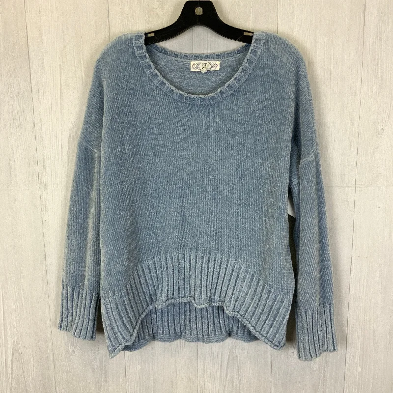 Sweater By Pink Rose In Blue, Size: L