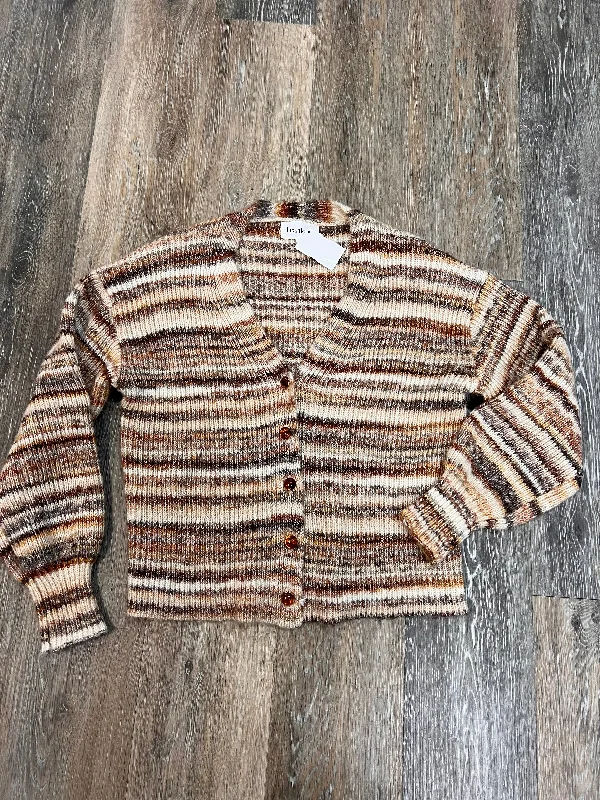 Sweater By Heartloom In Brown, Size: Xs