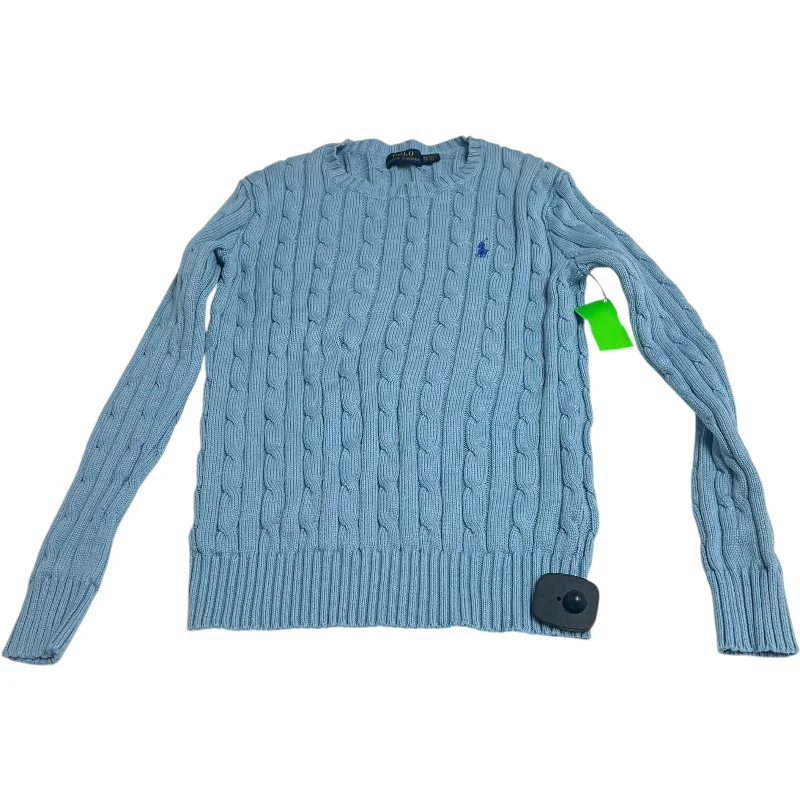 Sweater By Polo Ralph Lauren In Blue, Size: Xs