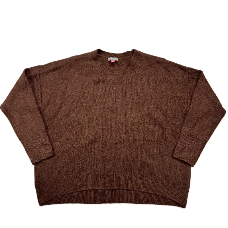 Sweater By Vince Camuto In Brown, Size: M