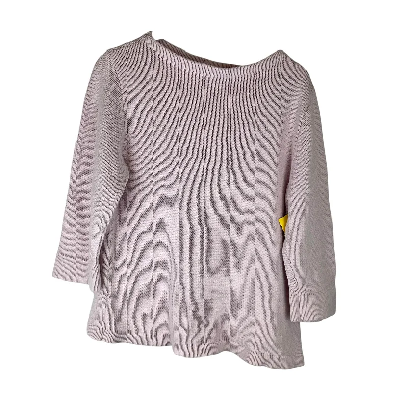 Sweater By Liz Claiborne In Pink, Size: Xl