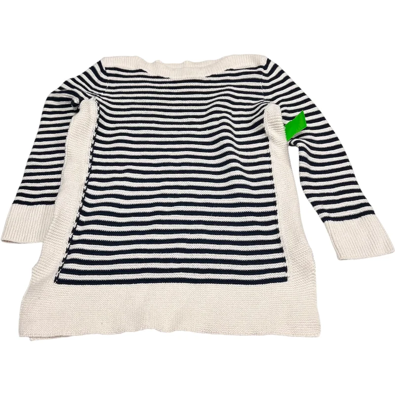 Sweater By Loft In Striped Pattern, Size: Xs