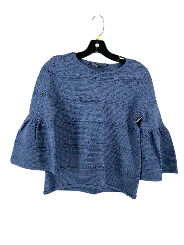 Sweater Short Sleeve By White House Black Market In Blue, Size: Xs