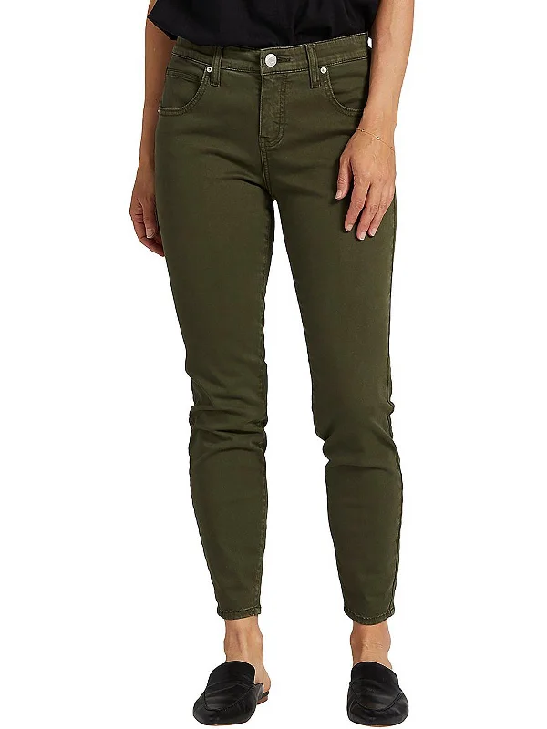 Online Boutique Stores Cecilia Womens Mid-Rise Stretch Skinny Jeans