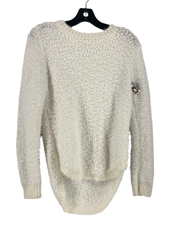 Sweater By New Directions In White, Size: S