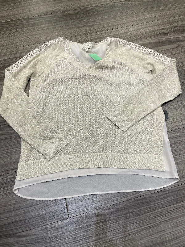 Sweater By Lucky Brand In Cream, Size: M