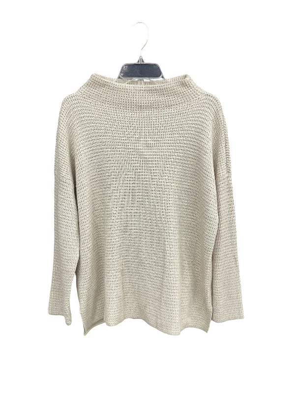 Sweater By Eileen Fisher In Beige, Size: S