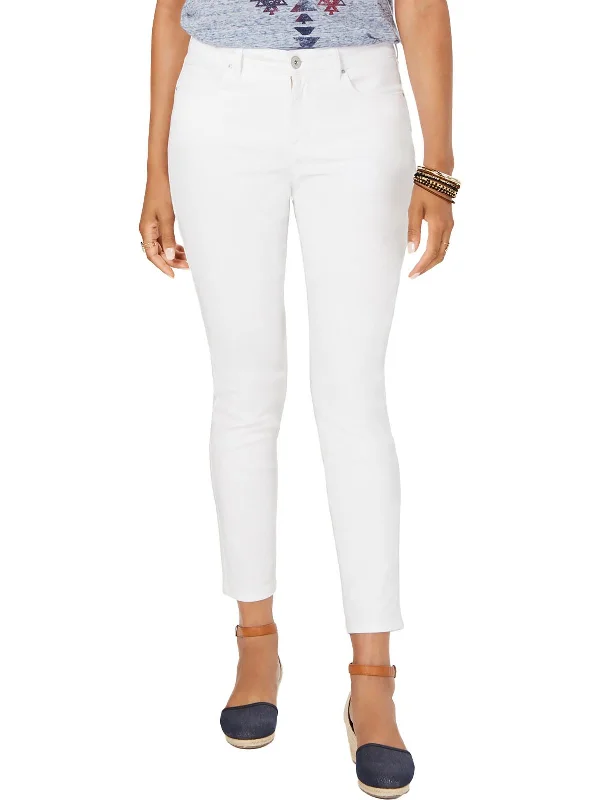 Trendy Boutiques Online Womens Mid-Rise Tummy Control Skinny Jeans