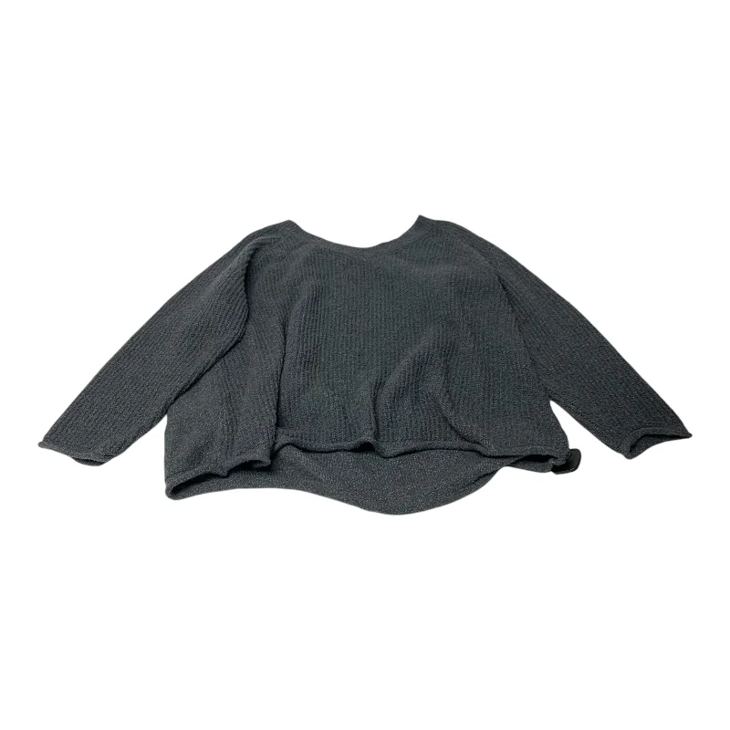 Sweater By Sonoma In Grey, Size: 2x