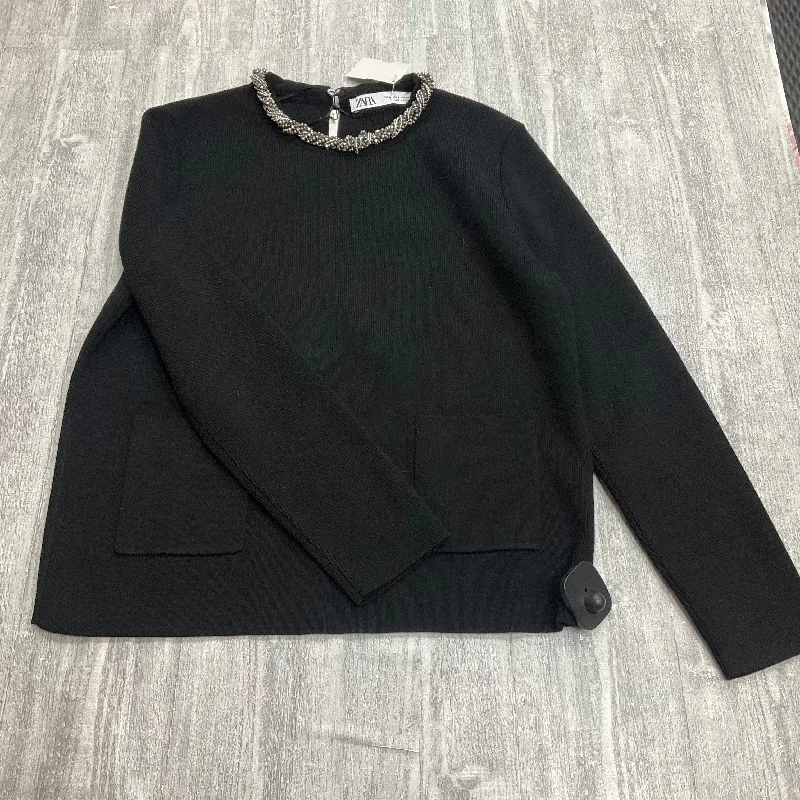 Sweater By Zara In Black, Size: M