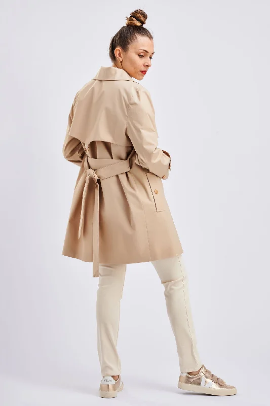 Designer Women's Fashion Online I AM Patterns Bob Trench Coat