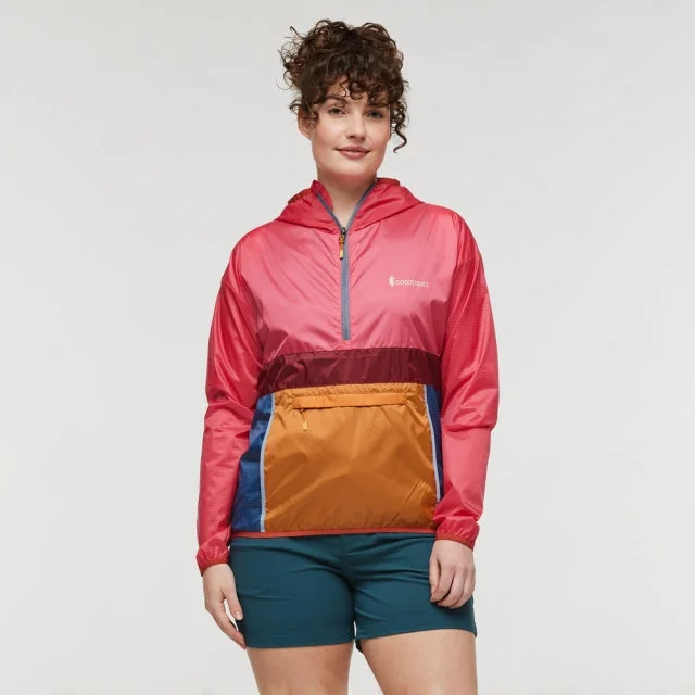 Casual Garments For Women Women's Teca Half-Zip Windbreaker