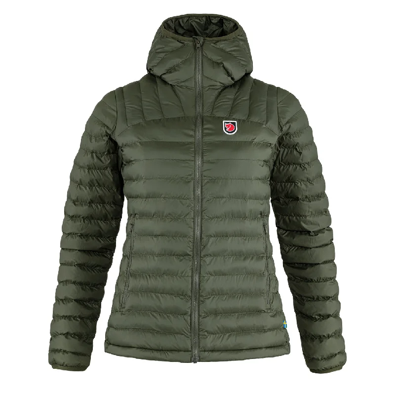 Women Wear Boutique Fjallraven Womens Expedition Latt Hoodie Deep Forest