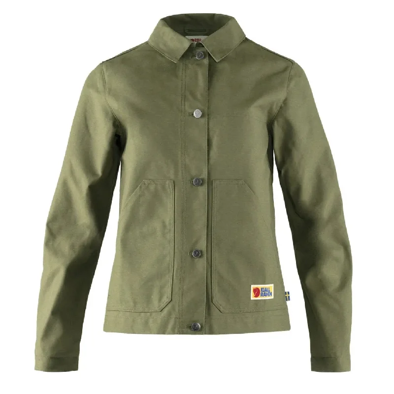 Women's Office Clothing Fjallraven Womens Vardag Jacket Green