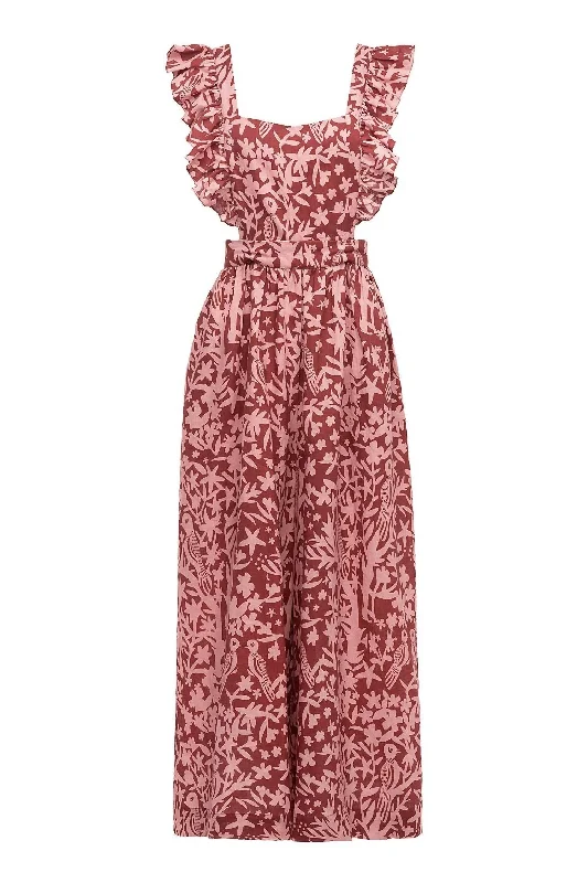 Women's Classic Attire Karen Jumpsuit In Rose Tan