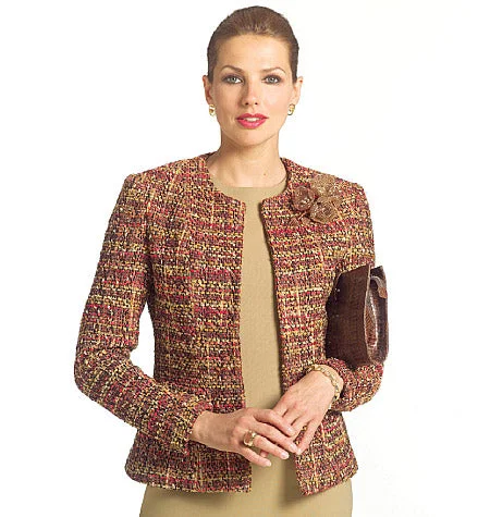 Women's Effortless Casual Outfit Vogue Jacket V7975