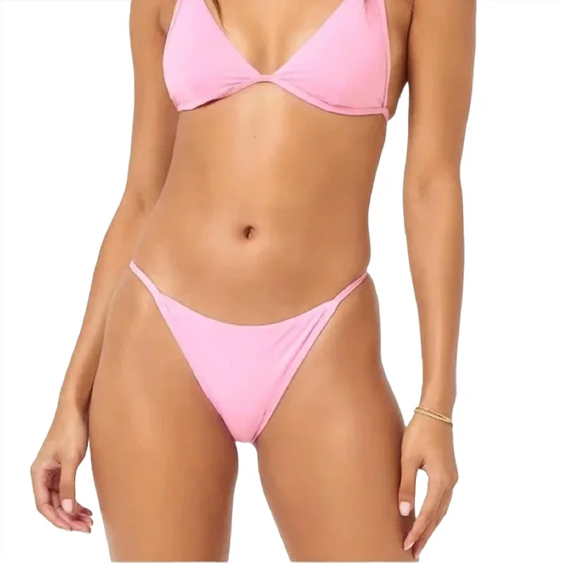 Women's Everyday Garments Jay Bitsy Bikini Bottom In Guava