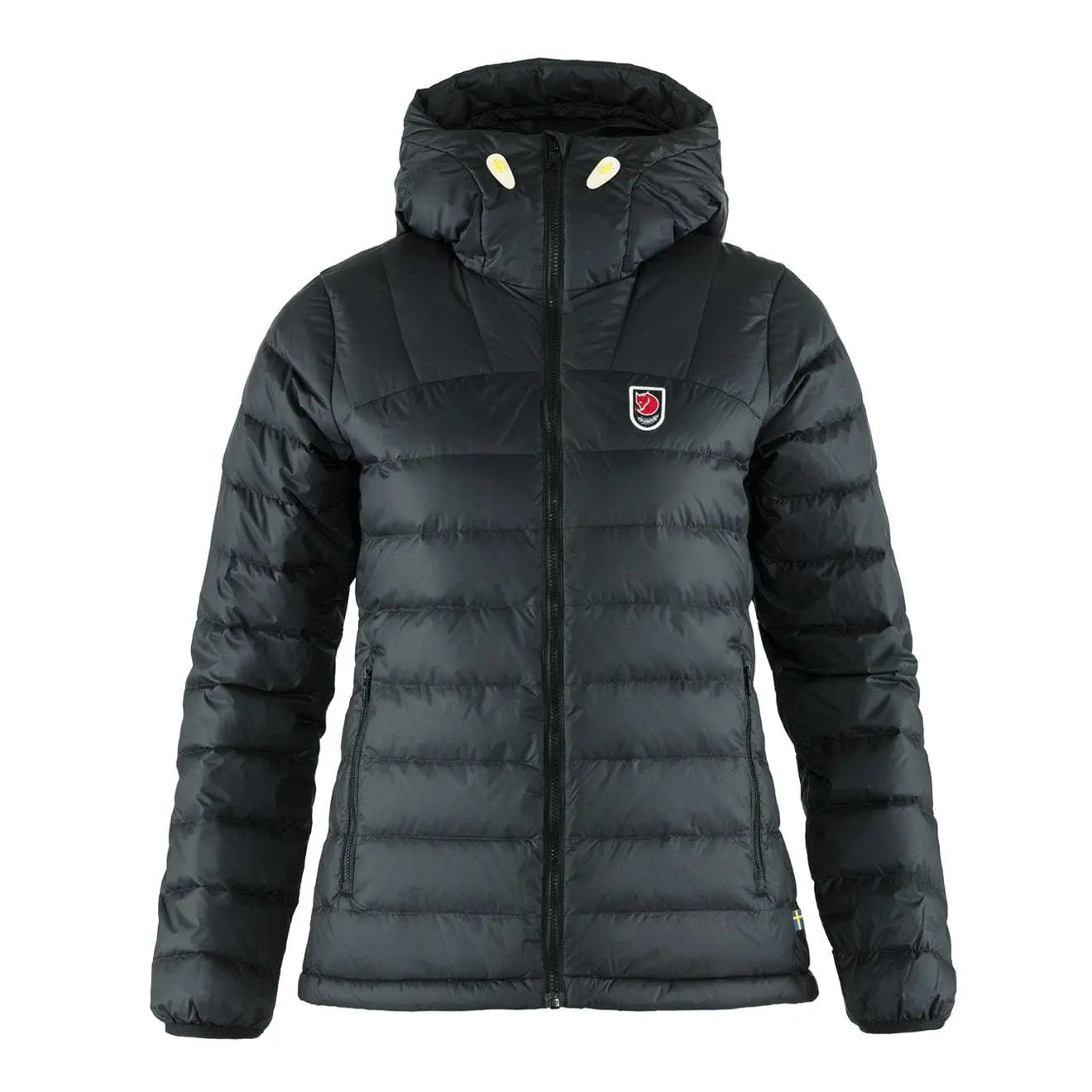 Women Clothes Fjallraven Womens Expedition Pack Down Hoodie Black