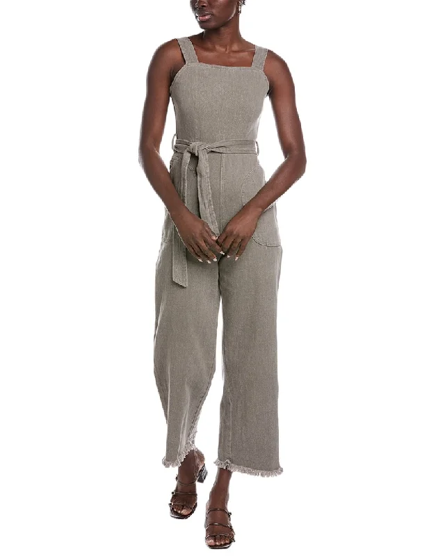 Women's Outerwear Garments Sage the Label Gia Belted Denim Overall