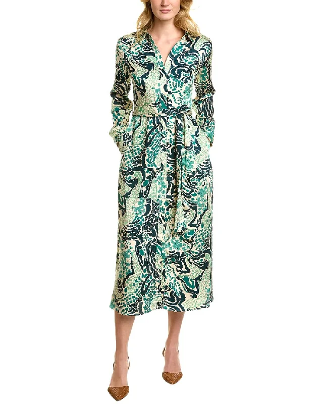 Women's Holiday Apparel ANNA KAY Belted Maxi Dress