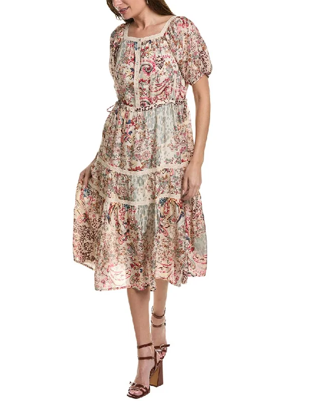 Affordable Fashion for Women Johnny Was Jungle Paisley Zenovia Silk Dress