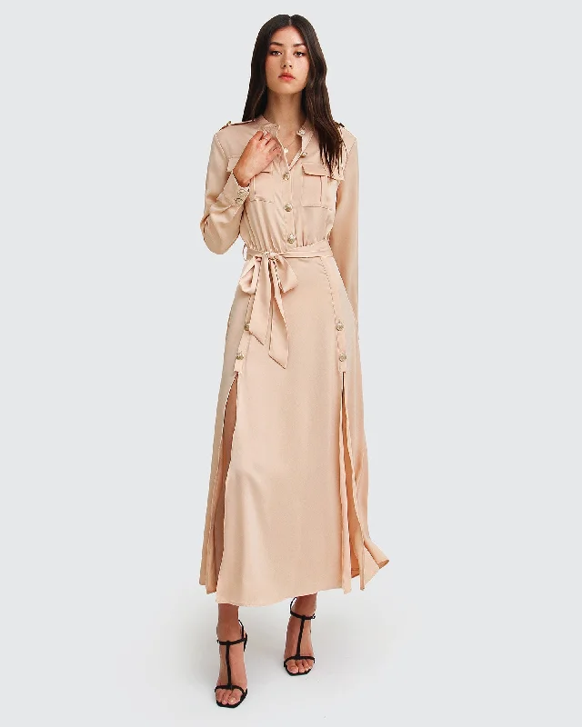 Fashionable Tops for Women Lover To Lover Maxi Shirt Dress