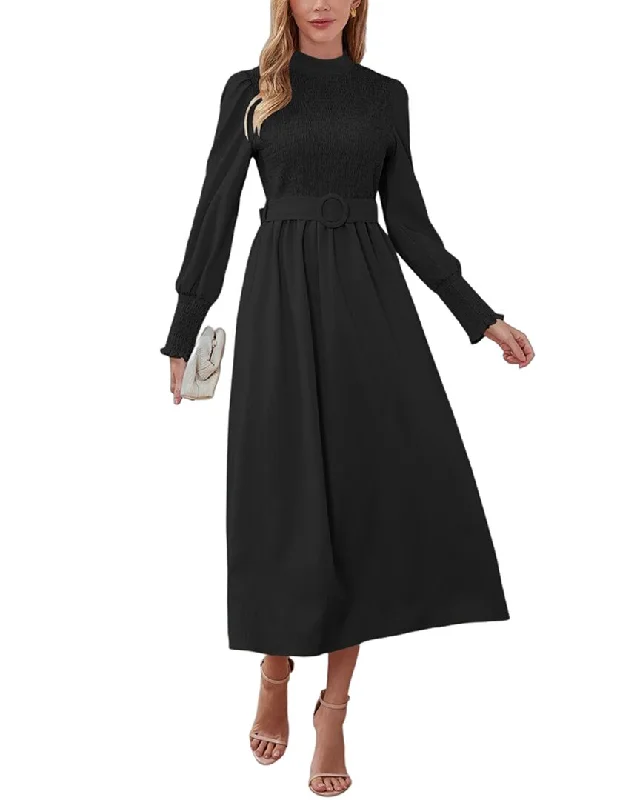 Women's Seasonal Clothes VERA DOLINI Midi Dress