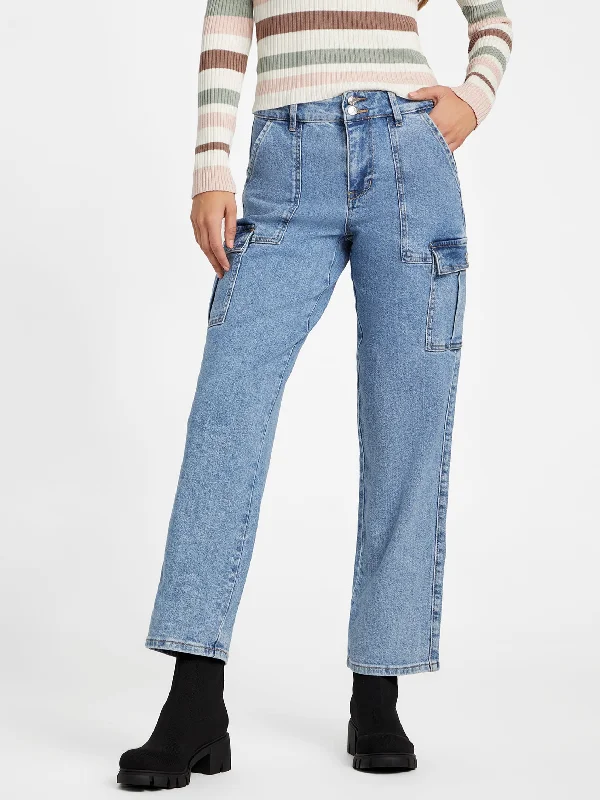 Holiday Discount Hailey High-Rise Cargo Jeans