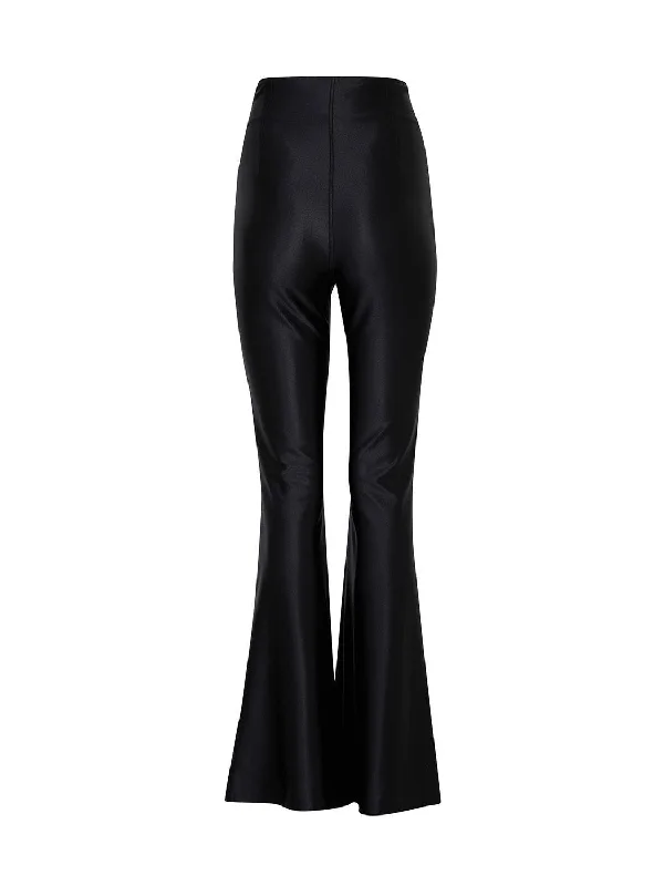 Women's Professional Attire High-Waisted Slit Pants