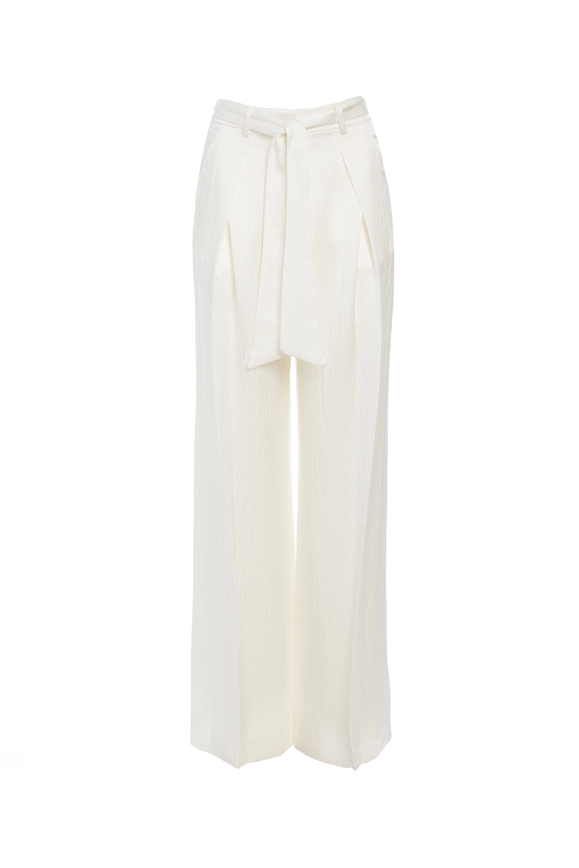 Affordable Luxury Women's Apparel Thomazia Pant in Ivory Silk